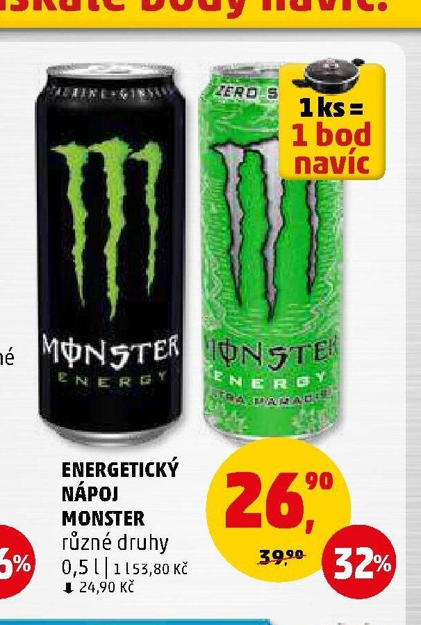 ENERGETICKÝ NÁPOJ MONSTER - Penny Market aktualniletaky.eu