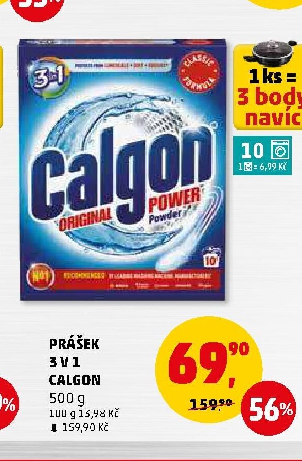 PRÁŠEK 3 V 1 CALGON 500 g - Penny Market aktualniletaky.eu