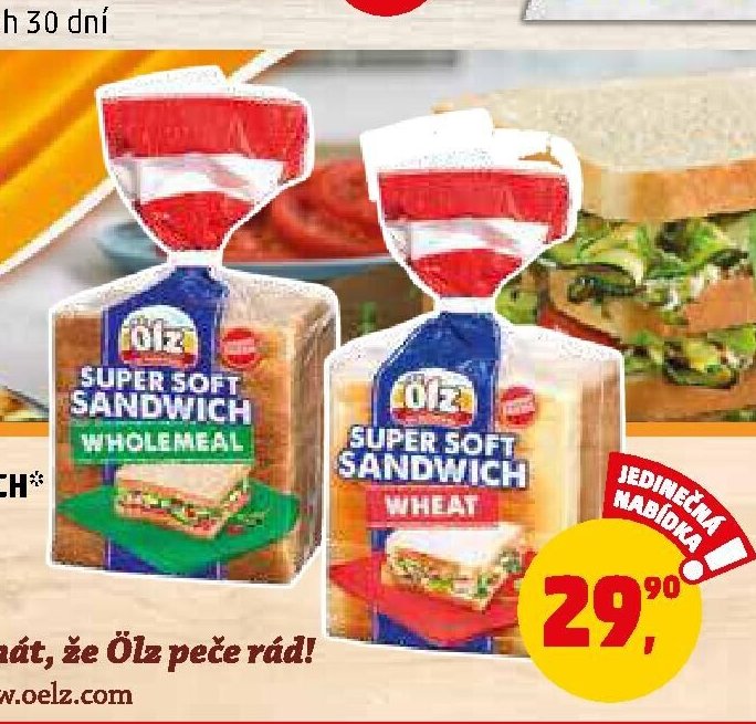 Ölz Super Soft Sandwich soft, celozrnný - Penny Market aktualniletaky.eu