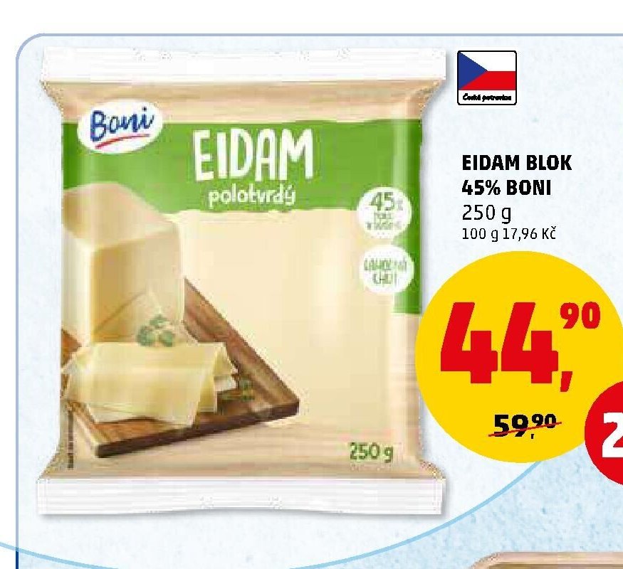 EIDAM BLOK 45% BONI - Penny Market aktualniletaky.eu