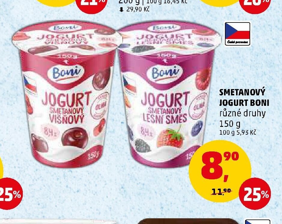 SMETANOVÝ JOGURT BONI - Penny Market aktualniletaky.eu