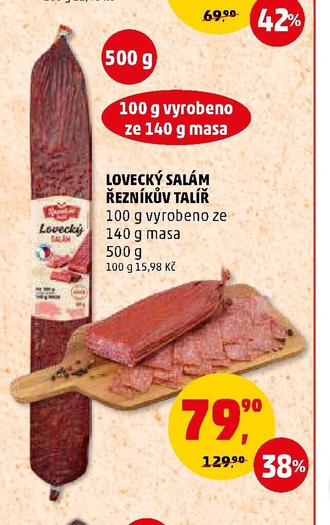 LOVECKÝ SALÁM ŘEZNÍKŮV TALÍŘ - Penny Market aktualniletaky.eu