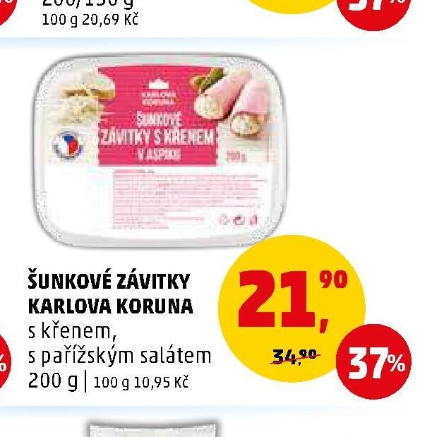ŠUNKOVÉ ZÁVITKY KARLOVA KORUNA - Penny Market aktualniletaky.eu