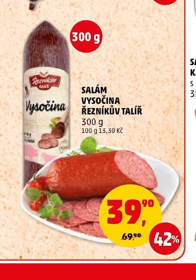 SALÁM VYSOČINA ŘEZNÍKŮV TALÍŘ - Penny Market aktualniletaky.eu