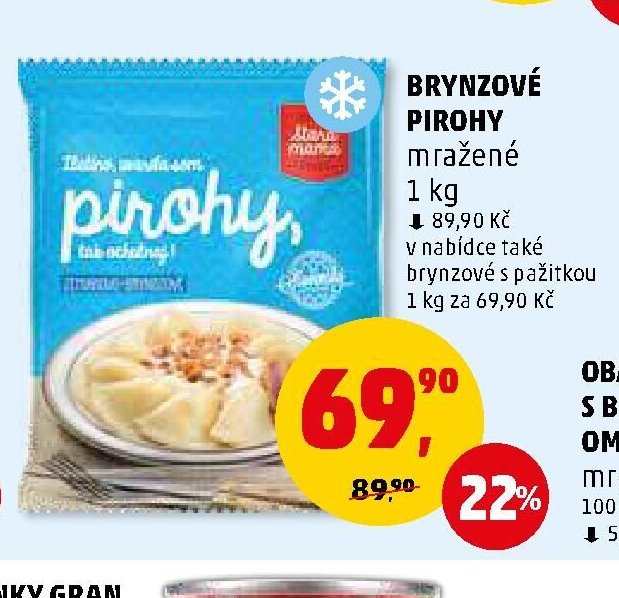 Brynzové pirohy - Penny Market aktualniletaky.eu