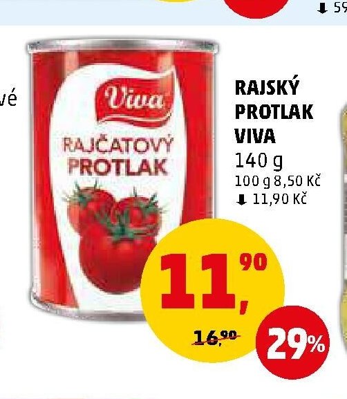 Rajský protlak Viva - Penny Market aktualniletaky.eu