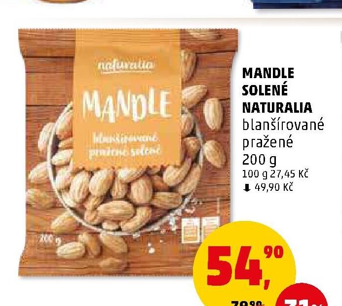 MANDLE SOLENÉ NATURALIA - Penny Market aktualniletaky.eu