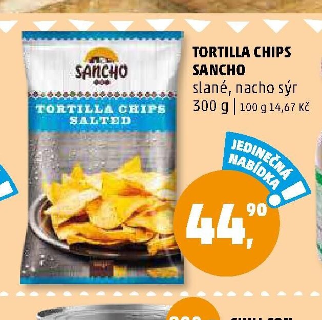 TORTILLA CHIPS SANCHO - Penny Market aktualniletaky.eu