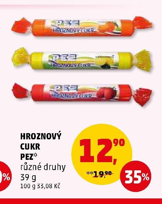 Hroznový cukr Pez - Penny Market aktualniletaky.eu