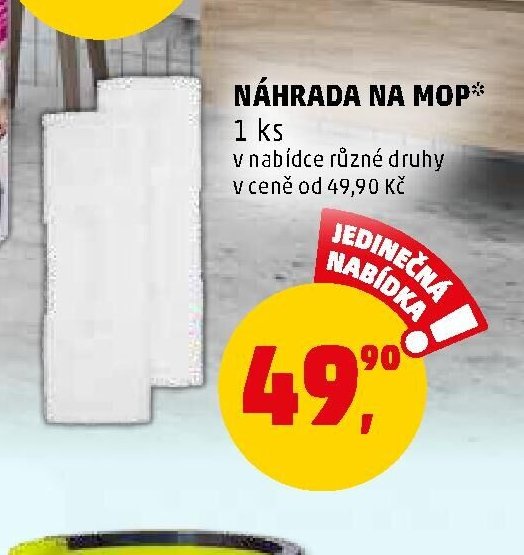 Náhrada na mop - Penny Market aktualniletaky.eu
