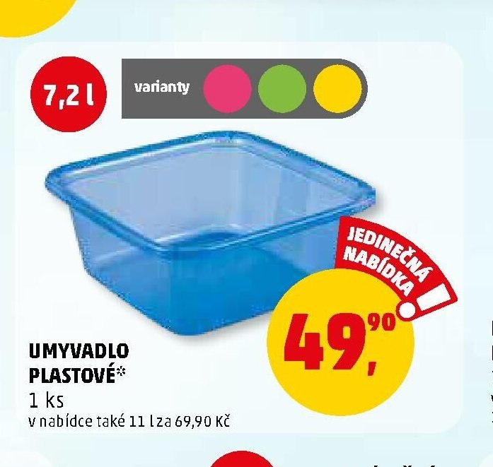 Umyvadlo plastové - Penny Market aktualniletaky.eu