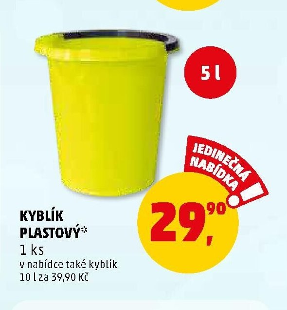 Kyblík plastový - Penny Market aktualniletaky.eu