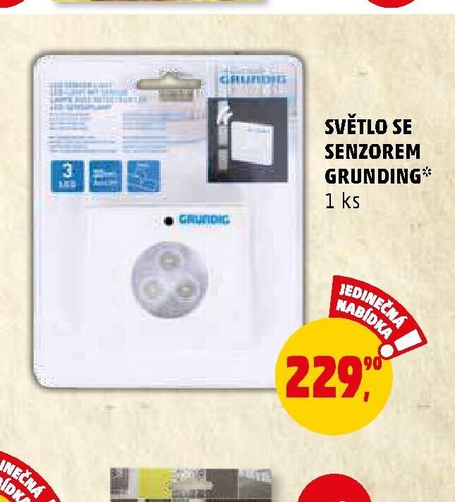 SVĚTLO SE SENZOREM GRUNDING* - Penny Market aktualniletaky.eu