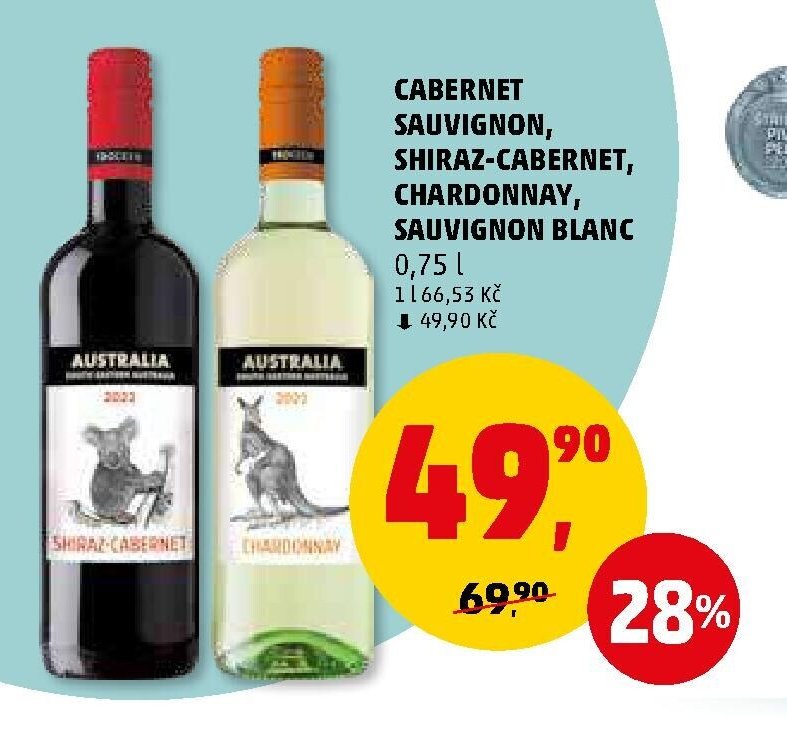 CABERNET SAUVIGNON, SHIRAZ-CABERNET, SAUVIGNON BLANC - Penny Market aktualniletaky.eu