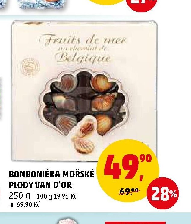 BONBONIÉRA MOŘSKÉ PLODY VAN D'OR - Penny Market aktualniletaky.eu