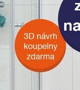 3D návrh koupelny zdarma