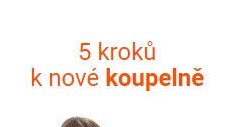 5 kroků k nové koupelně