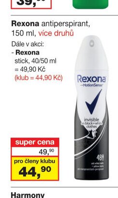 Rexona antiperspirant, 150 ml