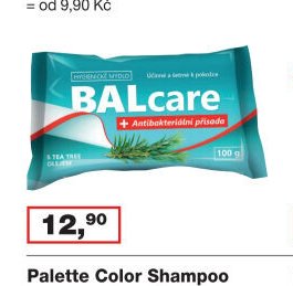 BALcare hygienické mýdlo s antibakter. přísadou, 100 g