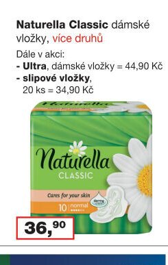 Naturella Classic dámské vložky, více druhů