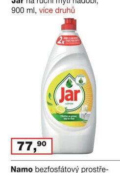 Jar na ruční mytí nádobí, 900 ml