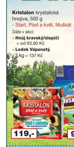 Kristalon krystalická hnojiva, 500 g