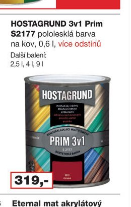 HOSTAGRUND 3v1 Prim S2177