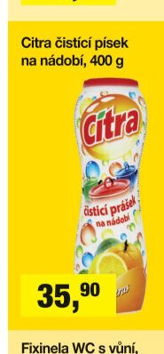 Citra čisticí písek na nádobí 400 g
