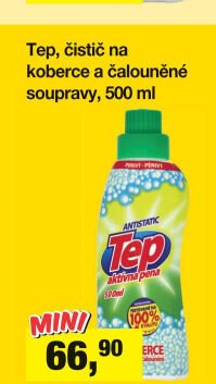 Tep čistič na koberce a čalouněné soupravy 500 ml