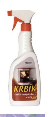 Krbík čistič krbových skel a grilů, rozprašovač, 450 ml