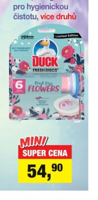 Duck Fresh discs, WC gel pro hygienickou čistotu, více druhů