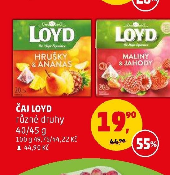 ČAJ LOYD - Penny Market aktualniletaky.eu