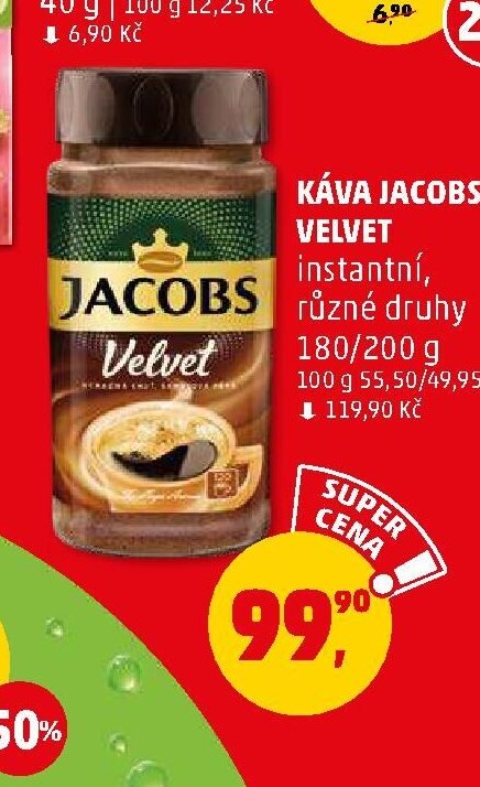KÁVA JACOBS VELVET - Penny Market aktualniletaky.eu
