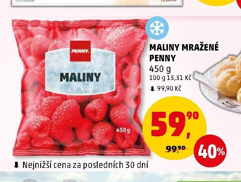MALINY MRAŽENÉ PENNY - Penny Market aktualniletaky.eu