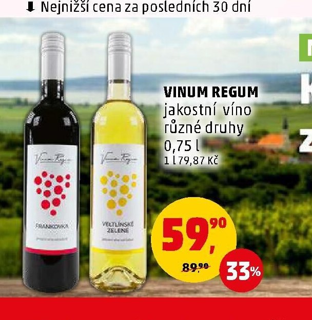 VINUM REGUM jakostní víno - Penny Market aktualniletaky.eu