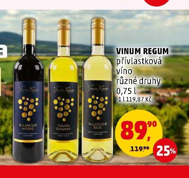 VINUM REGUM přívlastková víno - Penny Market aktualniletaky.eu