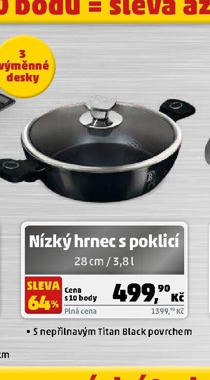 Nízký hrnec s poklicí - Penny Market aktualniletaky.eu