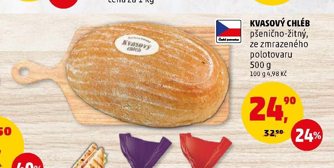 Kvasový chléb - Penny Market aktualniletaky.eu
