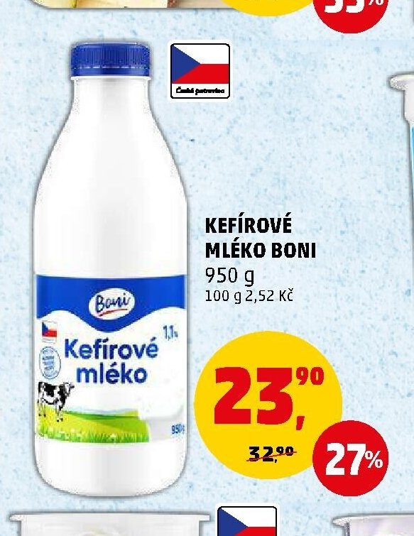 KEFÍROVÉ MLÉKO BONI - Penny Market aktualniletaky.eu