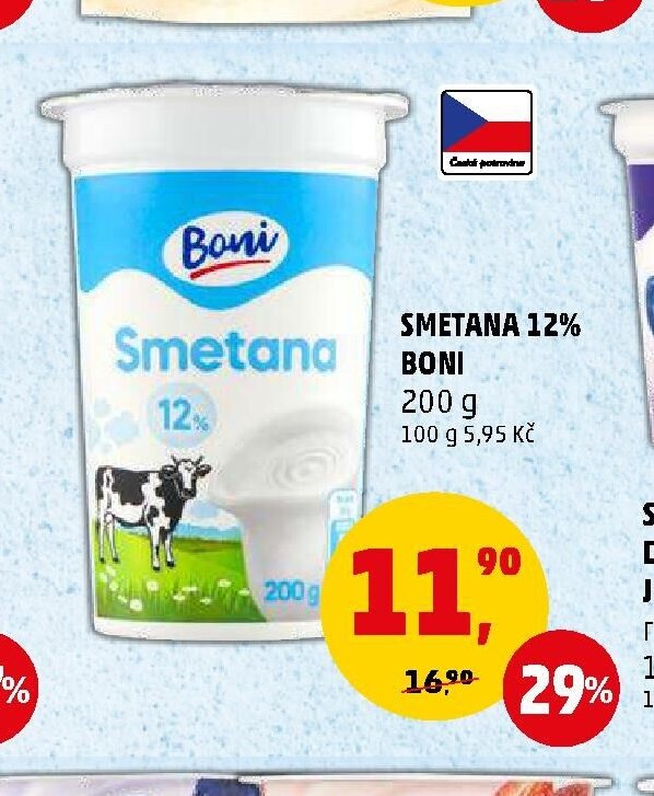 SMETANA 12% BONI - Penny Market aktualniletaky.eu