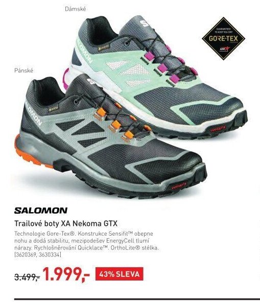 Salomon Trailové boty XA Nekoma GTX