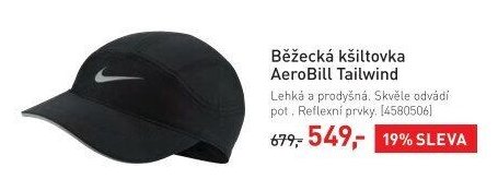 Běžecká kšiltovka AeroBill Tailwind