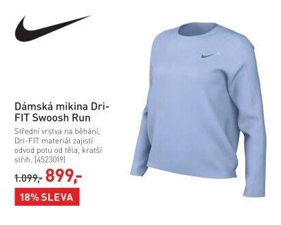 Dámská mikina Dri-FIT SWOOSH Run