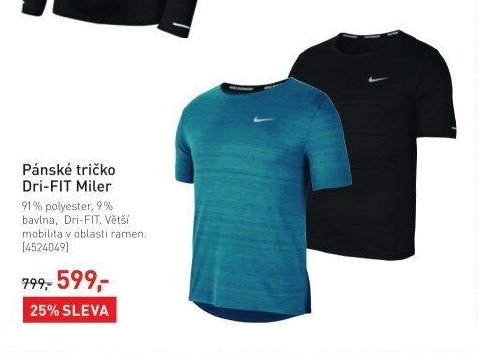 Pánské tričko Dri-FIT Miler