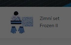 Zimní set Frozen II