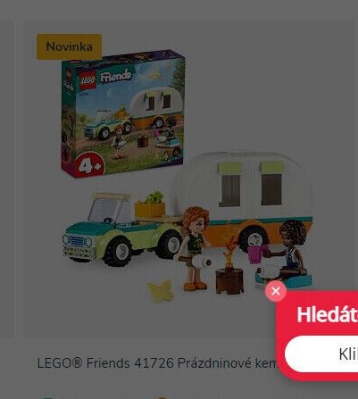 LEGO® Friends 41726 Prázdninové kempování