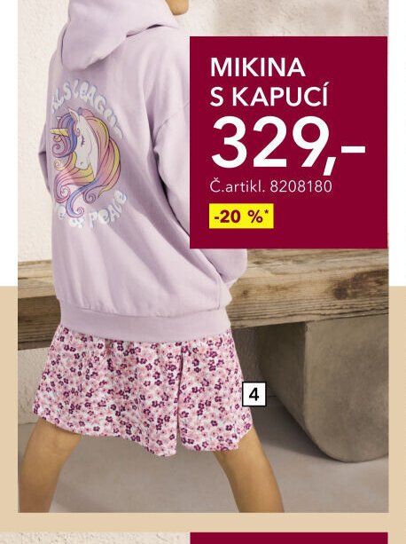 MIKINA S KAPUCÍ