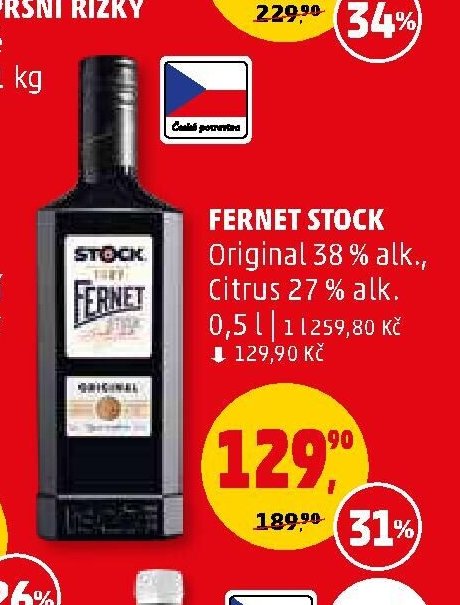 FERNET STOCK - Penny Market aktualniletaky.eu