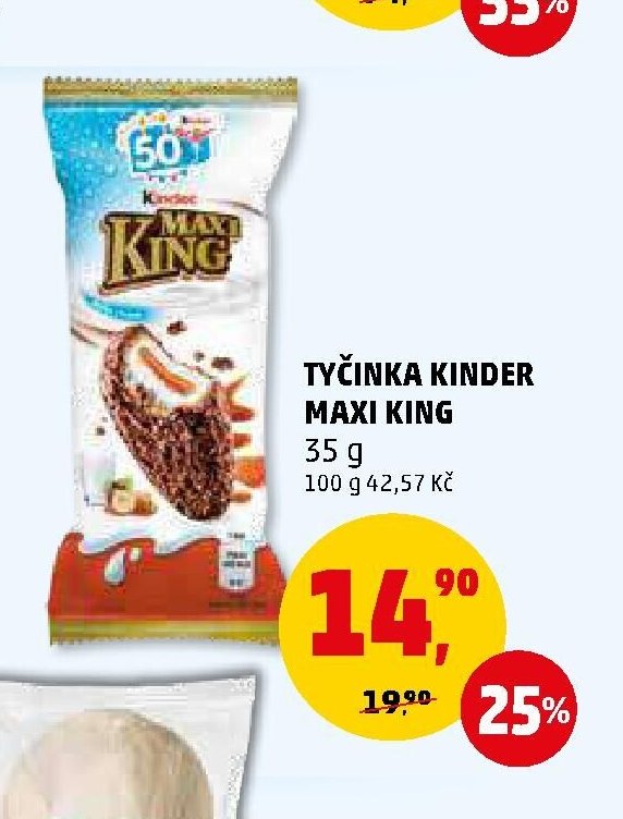 TYČINKA KINDER MAXI KING - Penny Market aktualniletaky.eu