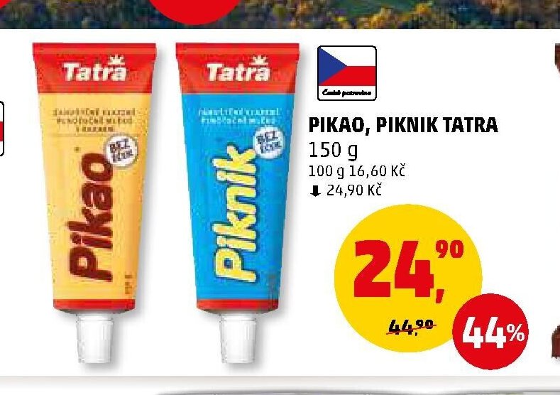 PIKAO, PIKNIK TATRA 150 g - Penny Market aktualniletaky.eu